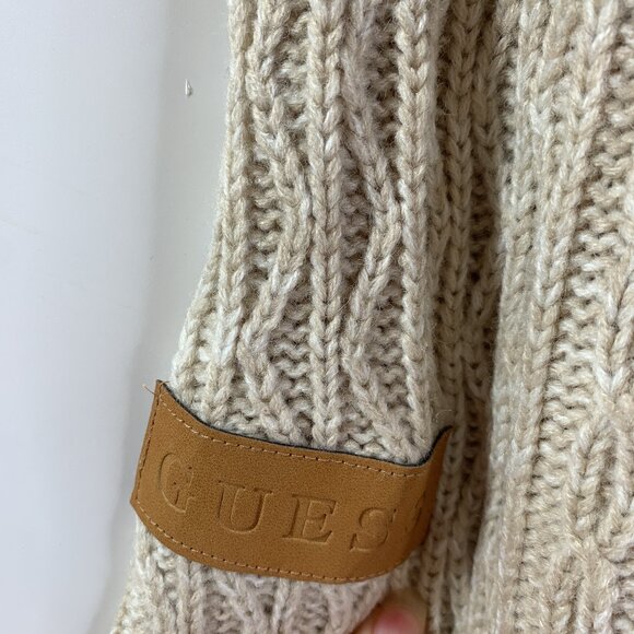 Guess Women' s Lane Full Zip Cardigan Sweater Size Med Toasted Taupe NWT - Picture 5 of 11